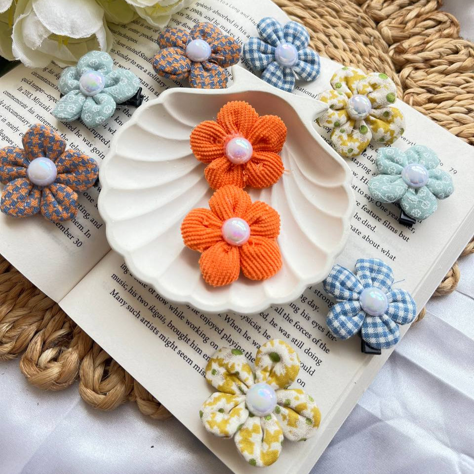 Floral Whispers Hairclips #FloralWhispers
#FloralHairclips
#FlowerHairClip
#CuteHairClips
#FloralAccessories
#PetalPerfect
#TivraHairClips