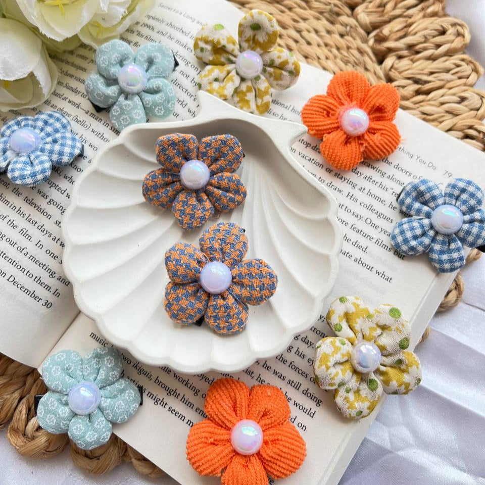 tivra Creation Floral Whispers Hairclips orange flower clips printed flower hairclips #TivraCreation
#ShopTivra
#TivraStyle
#AffordableAccessories
#SmallBusinessIndia
#ShopLocalIndia