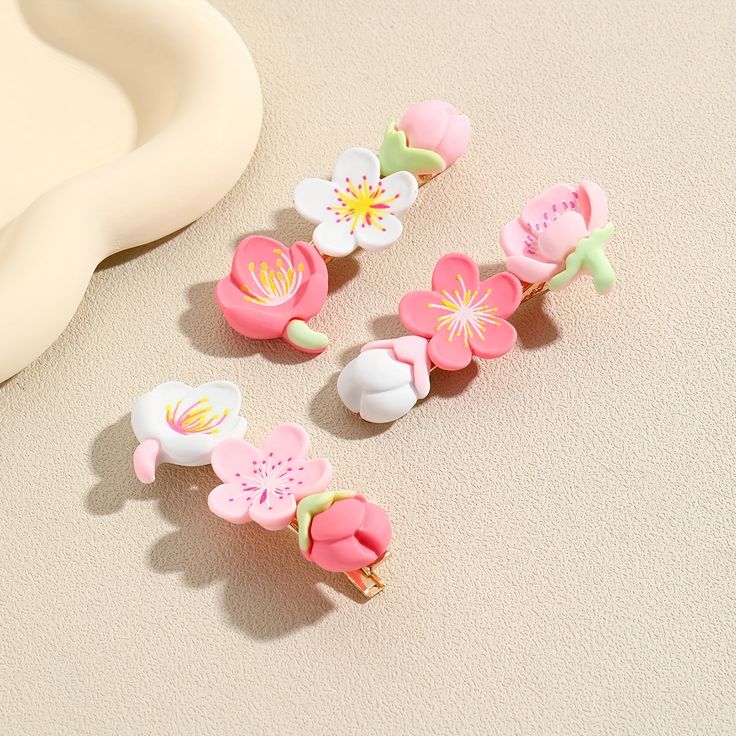 Flower Hairclips