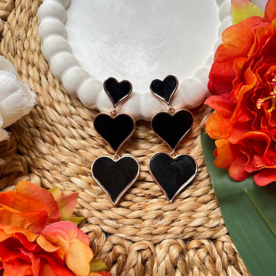 Black Eternal Love Earrings #EternalLoveEarrings
#TivraCreation
#TrendyEarrings
#StatementEarrings
#RomanticJewelry
#HeartEarrings
#ElegantStyle
#JewelryLovers
#EverydayGlam
#AffordableJewelry
#ShopifyJewelry
#AmazonFashion
#FlipkartStyle
#EcommerceJewelry
#OnlineShoppingIndia
#MadeInIndia
#DaintyEarrings
#GiftForHer
#ValentineGift
#JewelryAddict
#OOTDJewelry
#TikTokJewelry
#InstagramJewelry
#YouTubeStyle
#TrendyAccessories
#LoveInStyle
#MinimalJewelry
#ChicAndElegant
#ShopTheLook