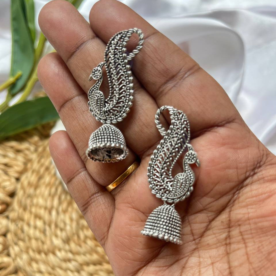 Tivra Mayuri Grace Earrings #MayuriGraceEarrings  
#PeacockEarrings  
#OxidizedJewellery  
#TraditionalEarrings  
#EthnicJewellery  
#StatementEarrings  
#JhumkaLove  
#HandcraftedJewellery  
#IndianJewellery  
#BohoJewellery  #ViralJewellery  
#JewelleryReels  
#JewelleryUnboxing  
#OOTDIndia  
#JewelleryTrend  
#ReelItFeelIt  
#TikTokMadeMeBuyIt  
#ShopifyStore  
#YouTubeShortsIndia  
#TrendingNow  #tivra #tivracreation