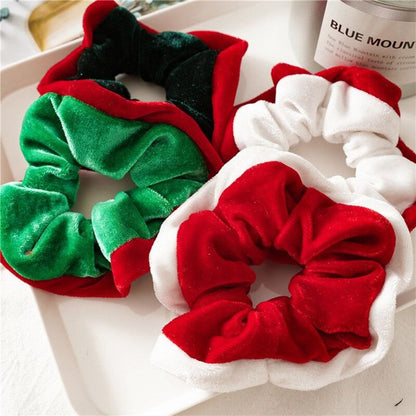 Christmas Santa Scrunchies