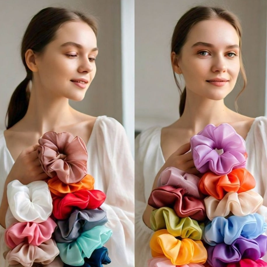 XXL ORGANZA SCRUNCHIES