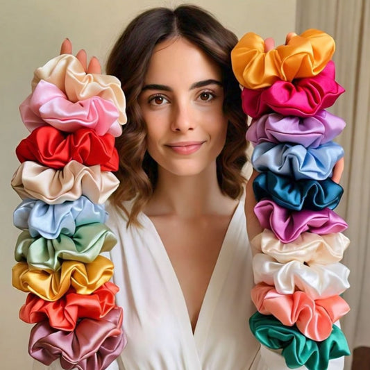 XXL Satin Scrunchies