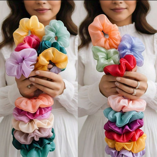 Organza Scrunchies