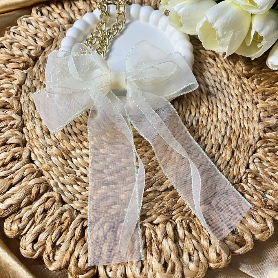 Pastel Mist Bow Hair Clips