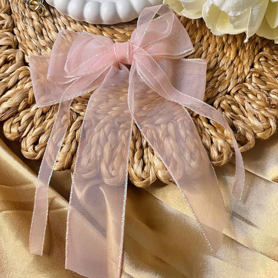 Pastel Mist Bow Hair Clips