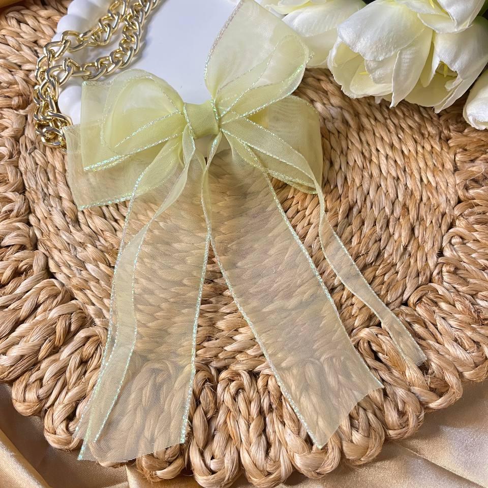 Pastel Mist Bow Hair Clips