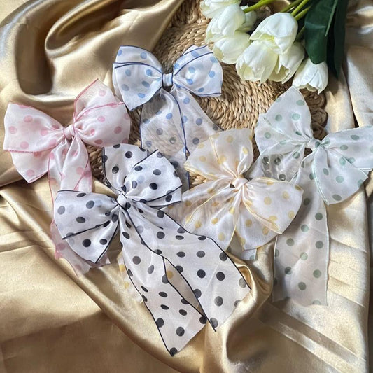 Vintage Charm Polka Bows