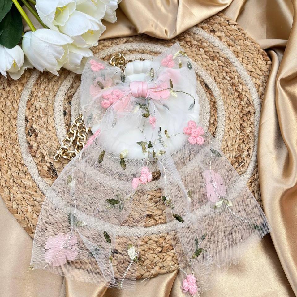 Floral Veil Bows