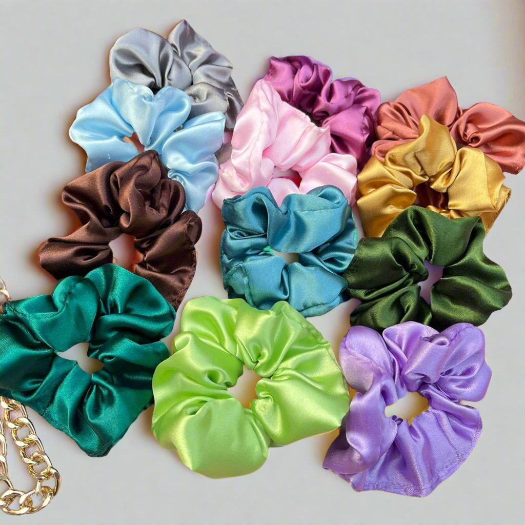 Satin Scrunchies